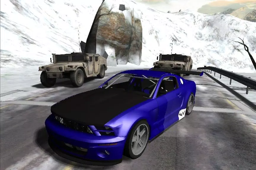 Snow Car Racing Screenshot2