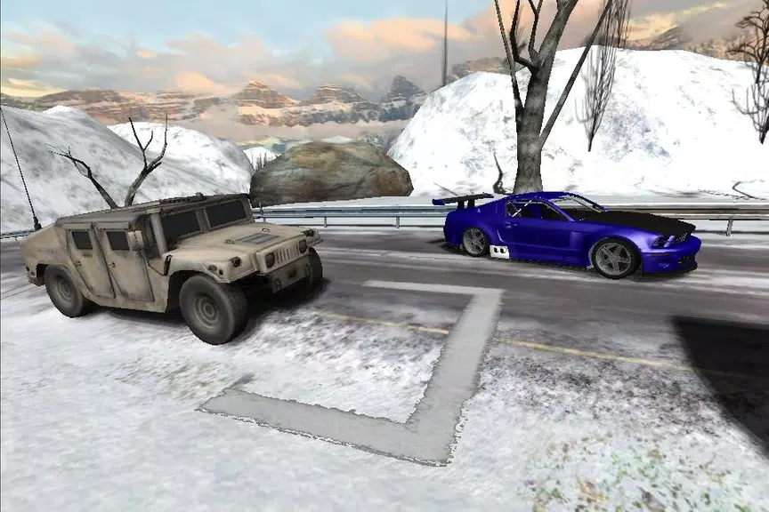 Snow Car Racing Screenshot3