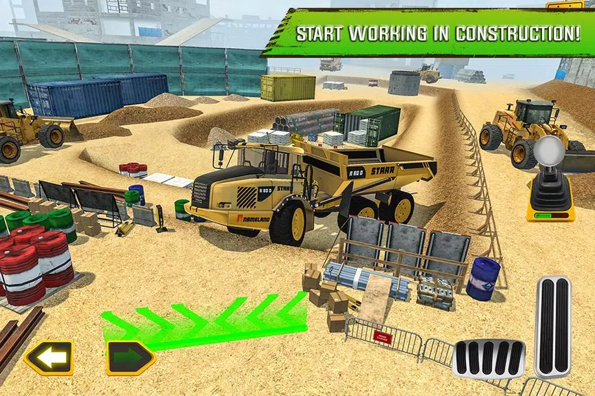 Construction Site Truck Driver Screenshot1