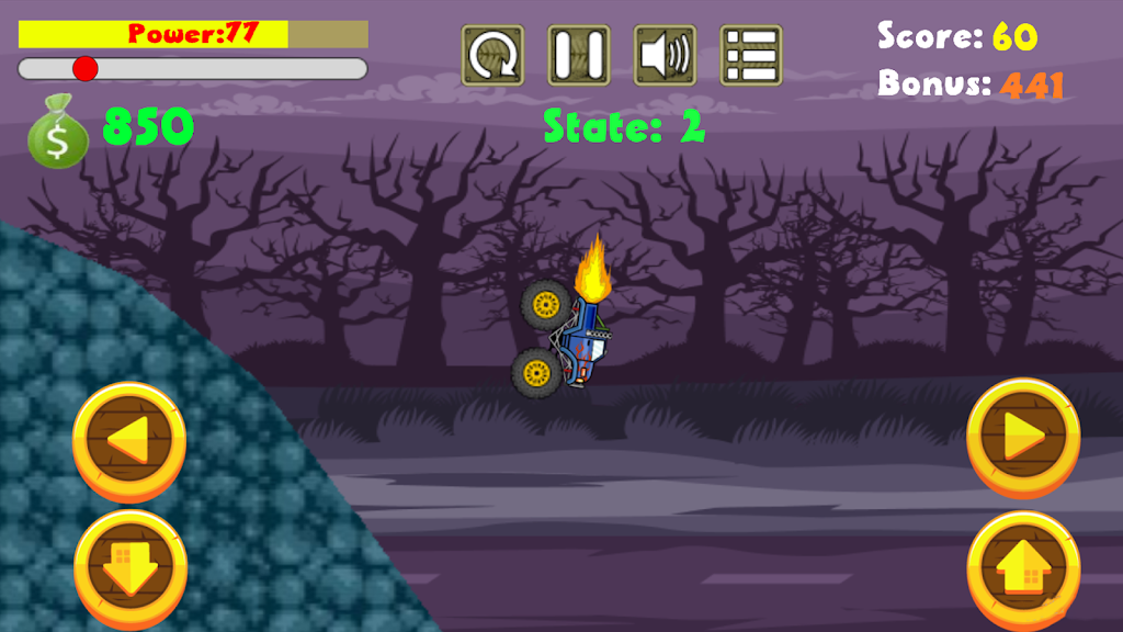 Zombie Kill Monster Truck Game Screenshot2