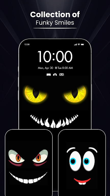 Funky Smiles Live Wallpapers Screenshot1