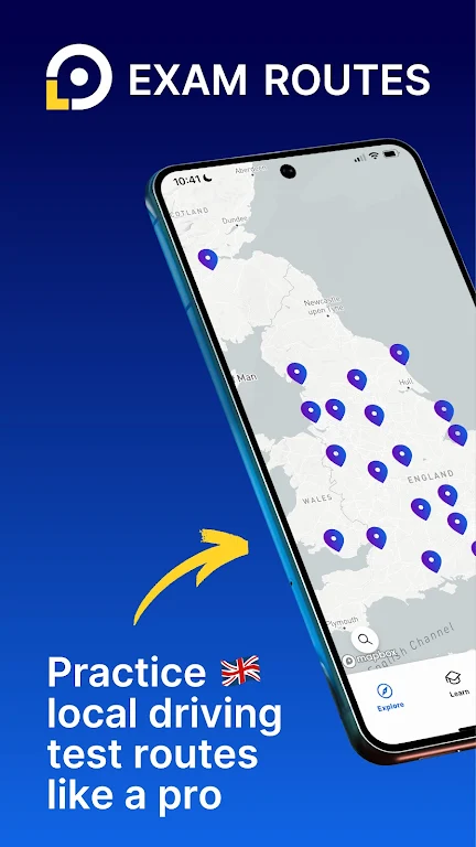 UK Driving Test Exam Routes Screenshot1