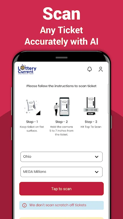 Ohio Lottery App Scanner Screenshot2