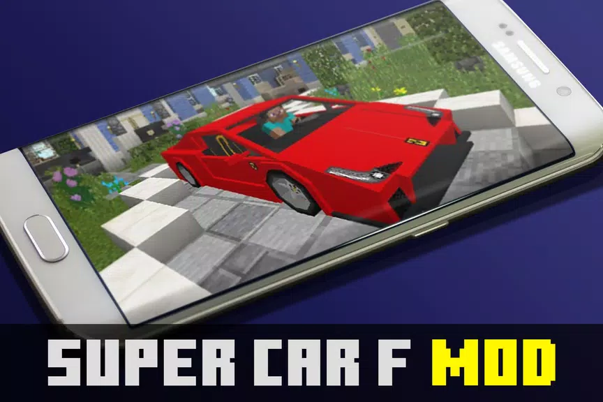 Super car f mod for mcpe Screenshot3