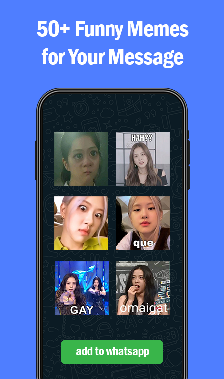 Blackpink KPOP Memes Stickers Screenshot1