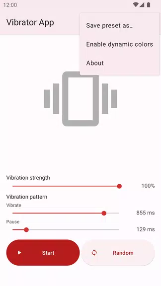 Vibrator App Screenshot3