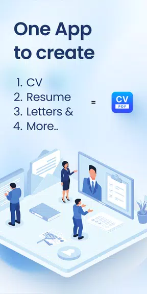 CV PDF: AI Resume, CV Maker Screenshot1