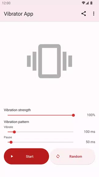 Vibrator App Screenshot1