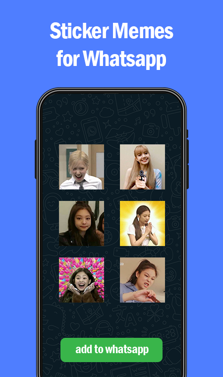 Blackpink KPOP Memes Stickers Screenshot3