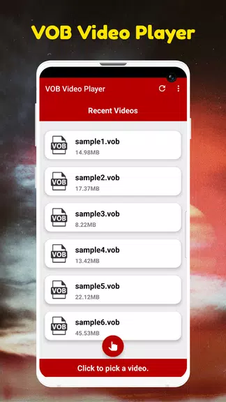 VOB Video Player Screenshot1