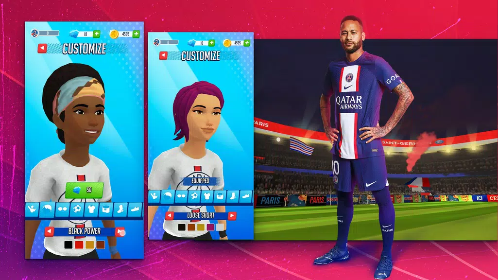 PSG Soccer Freestyle 2023 Screenshot3