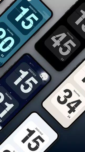 Flip clock: World clock Screenshot4