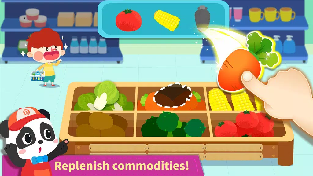 Baby Panda's Town: Supermarket Screenshot4