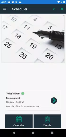 Schedule planner: calendar Screenshot1