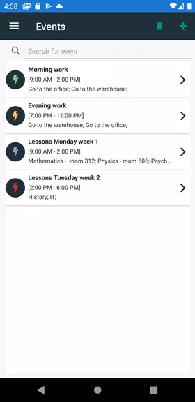 Schedule planner: calendar Screenshot4