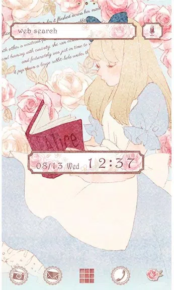 Cute Theme-Rosy Alice- Screenshot1