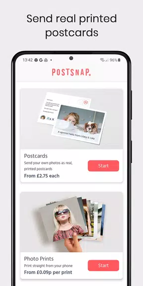 PostSnap: Postcard App Screenshot1