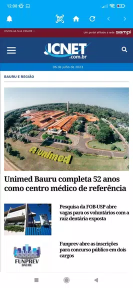 JCNET Bauru Screenshot1