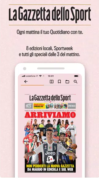 Gazzetta Reader Screenshot1