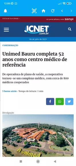 JCNET Bauru Screenshot2