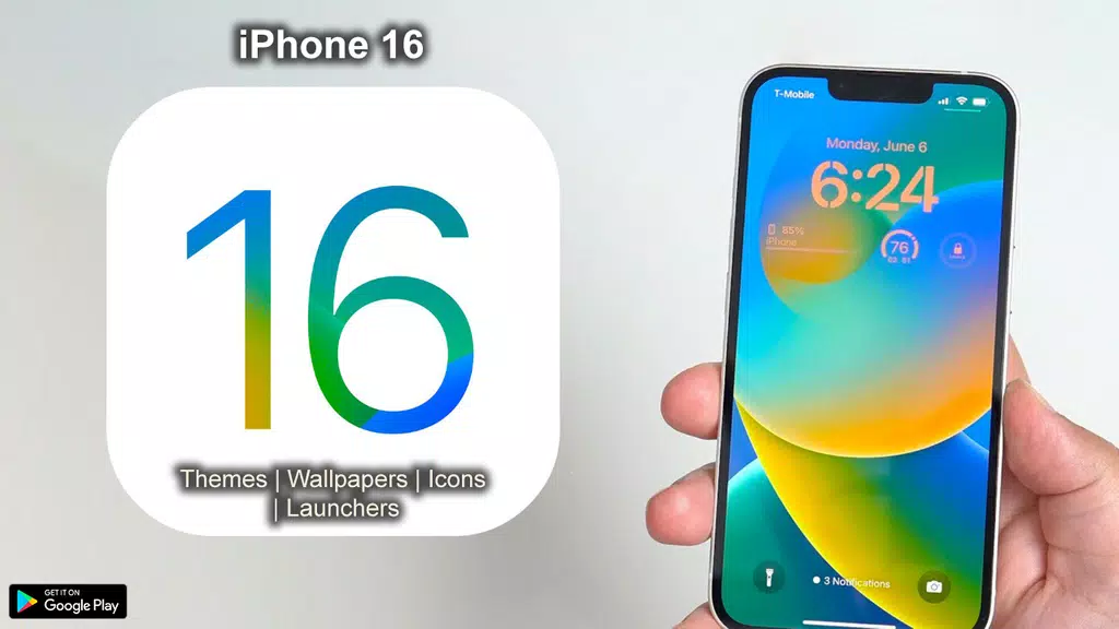 iPhone 16 Pro Theme & Launcher Screenshot1