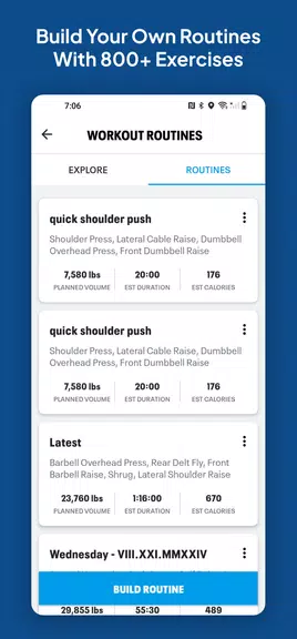 Map My Fitness Workout Trainer Screenshot2