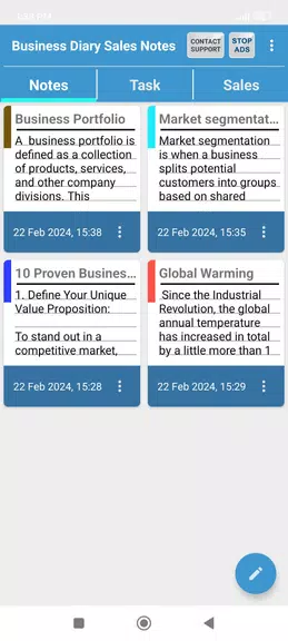 Business Diary Day Planner Screenshot3