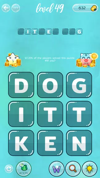 Word Blocks Crossword Puzzles Screenshot2