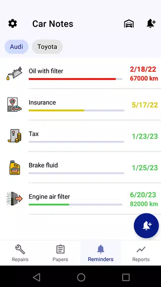 Car service tracker Screenshot3