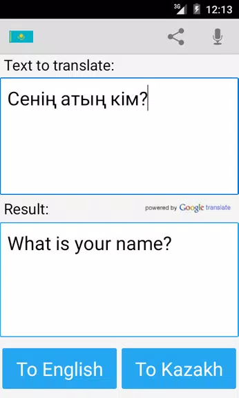 Kazakh English Translator Screenshot4