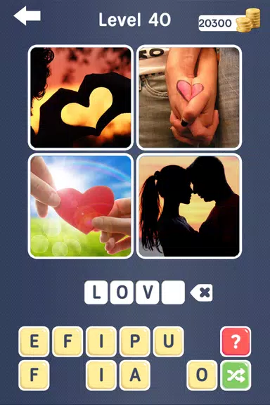 Guess the word ~ 4 Pics 1 Word Screenshot2