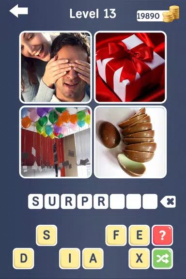 Guess the word ~ 4 Pics 1 Word Screenshot4