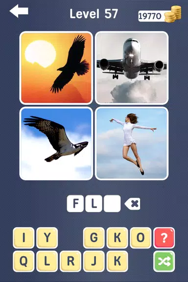 Guess the word ~ 4 Pics 1 Word Screenshot1