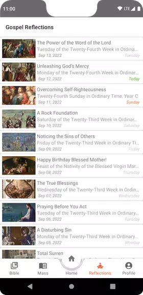 Catholic Mass Readings & Bible Screenshot2