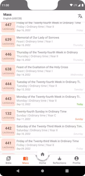 Catholic Mass Readings & Bible Screenshot4