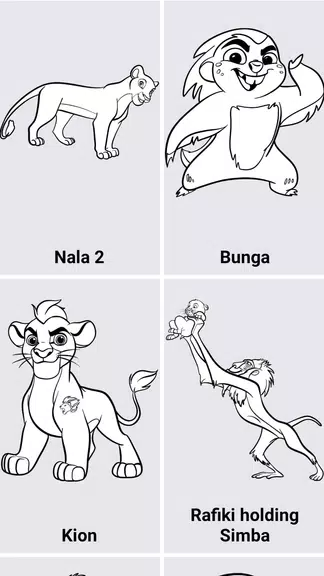 How to draw Lion King Screenshot4