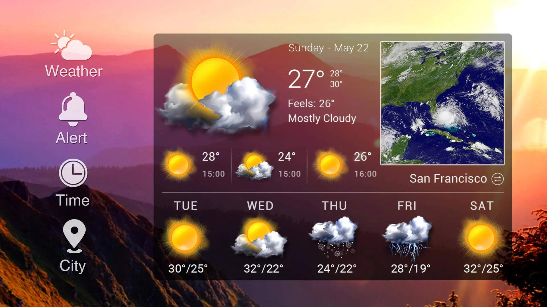 Real-time weather forecasts Screenshot10