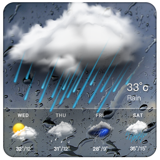 Real-time weather forecasts APK