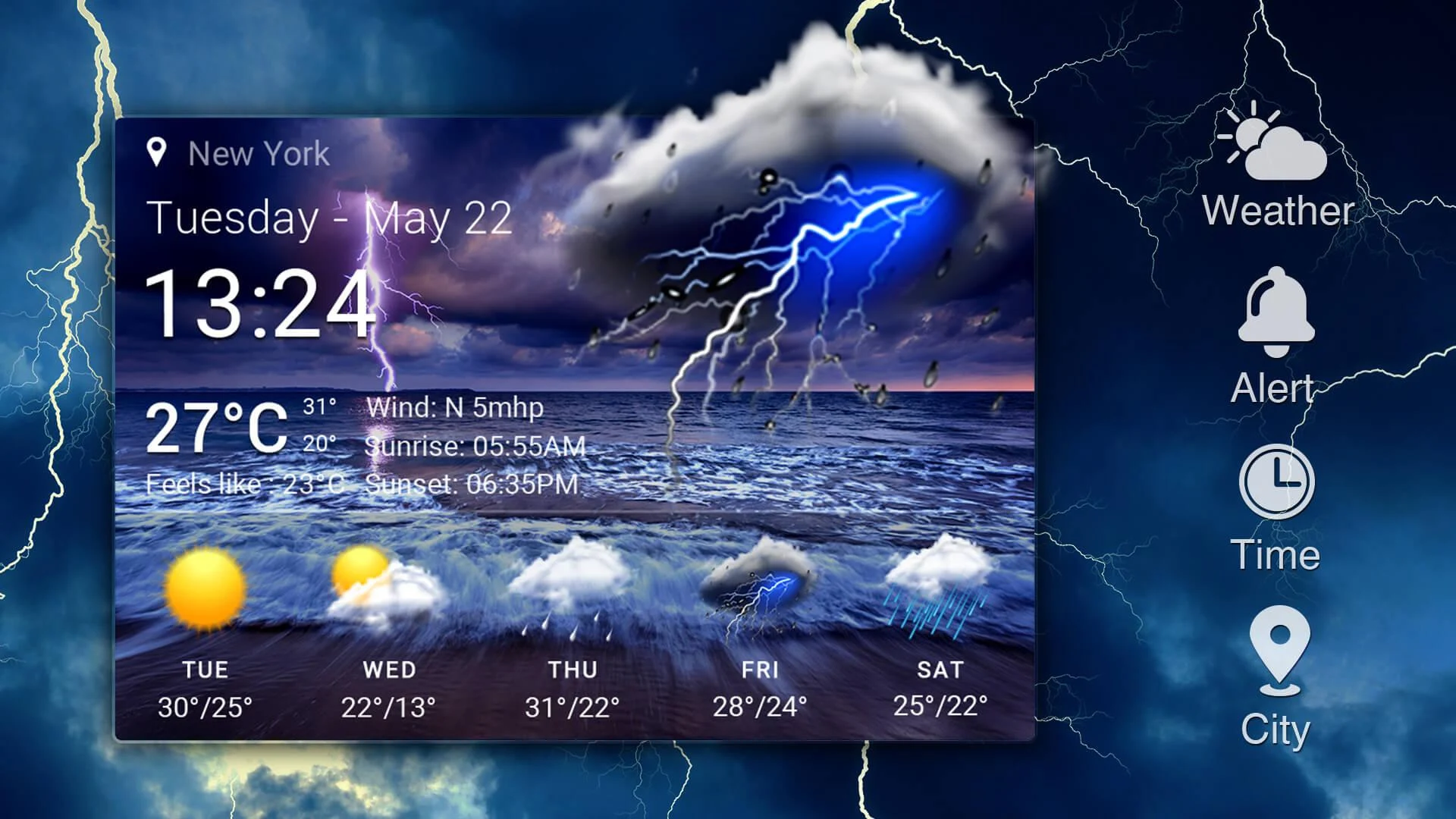 Real-time weather forecasts Screenshot8