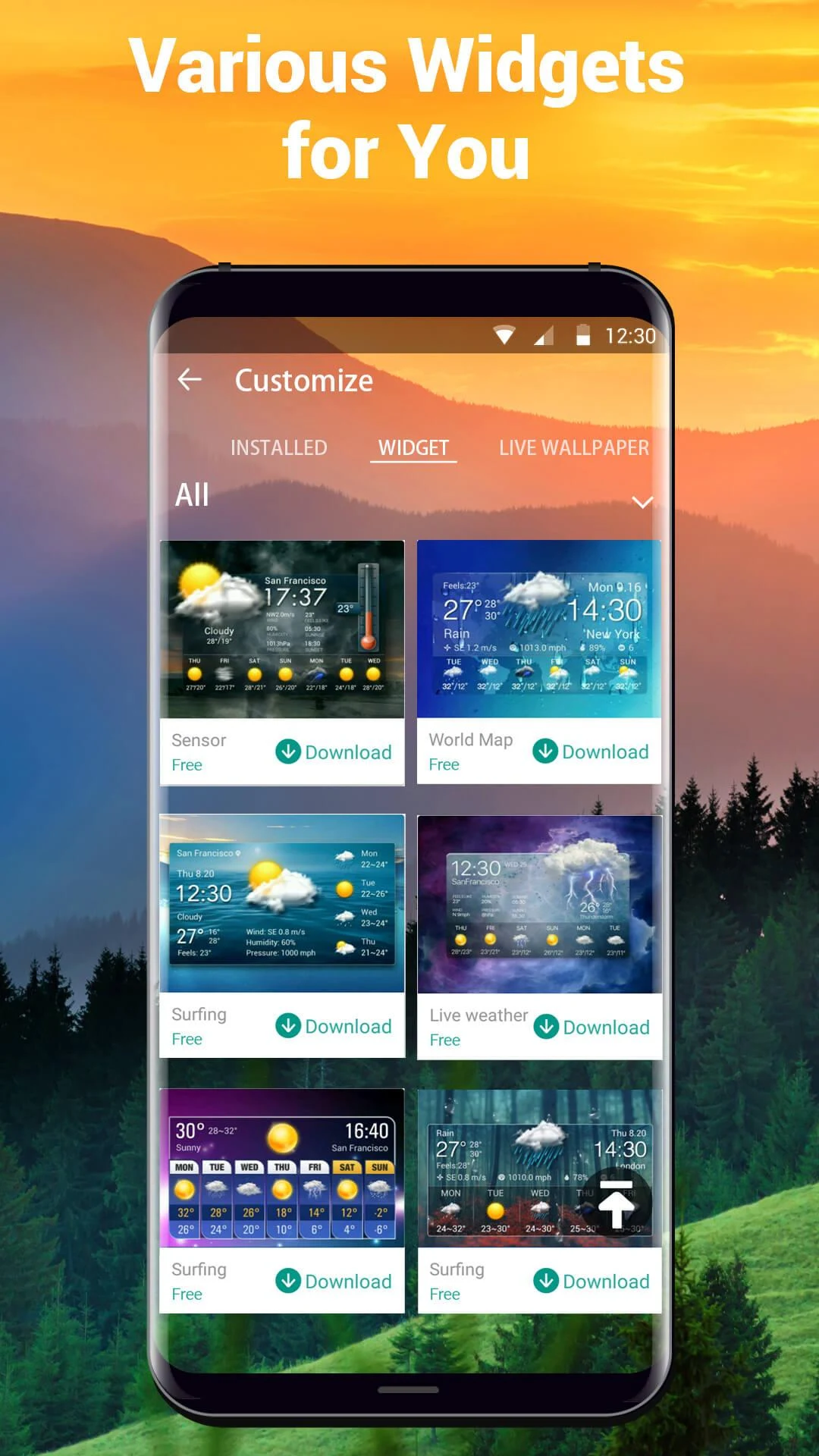 Real-time weather forecasts Screenshot6