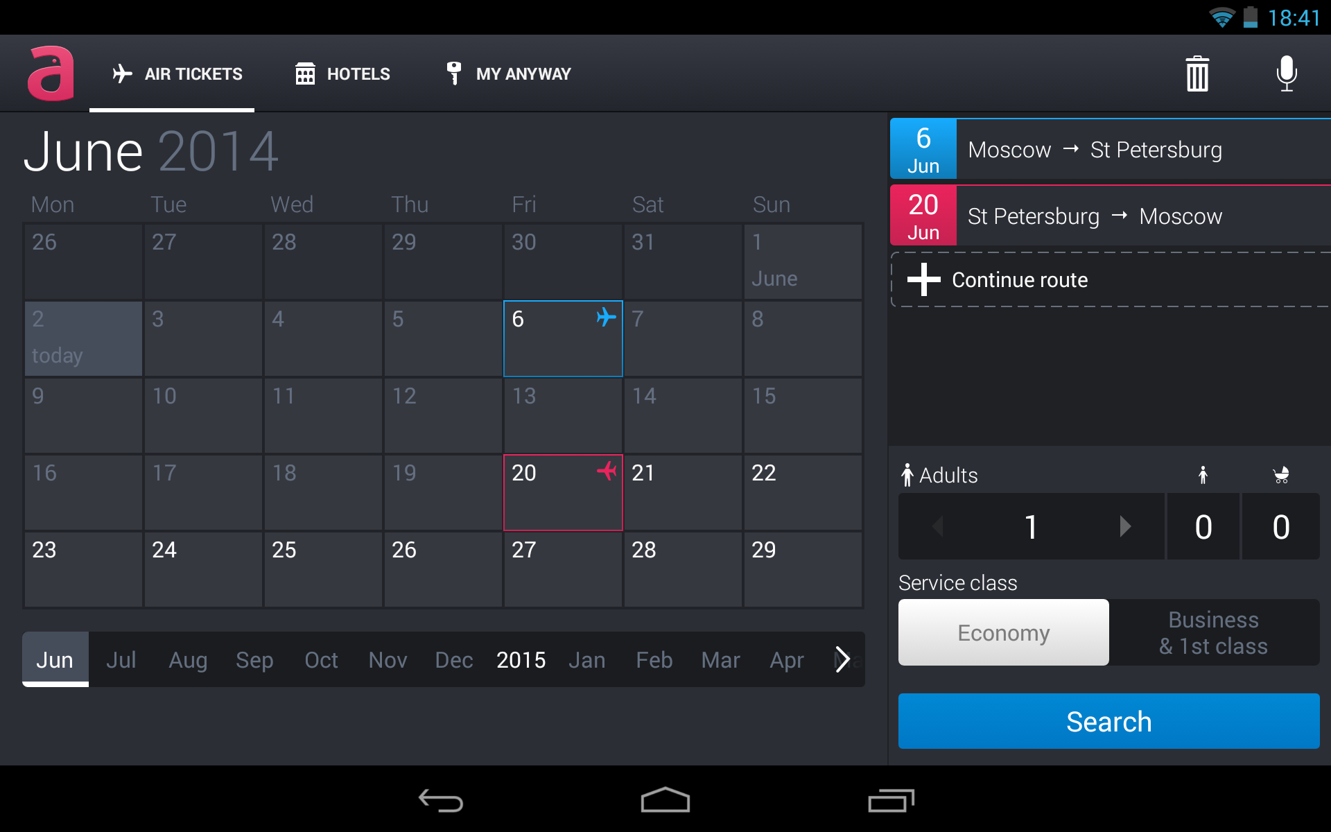Anywayanyday Screenshot6