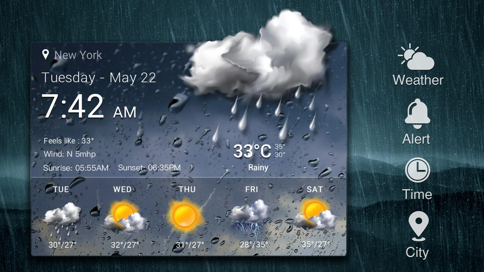 Real-time weather forecasts Screenshot13