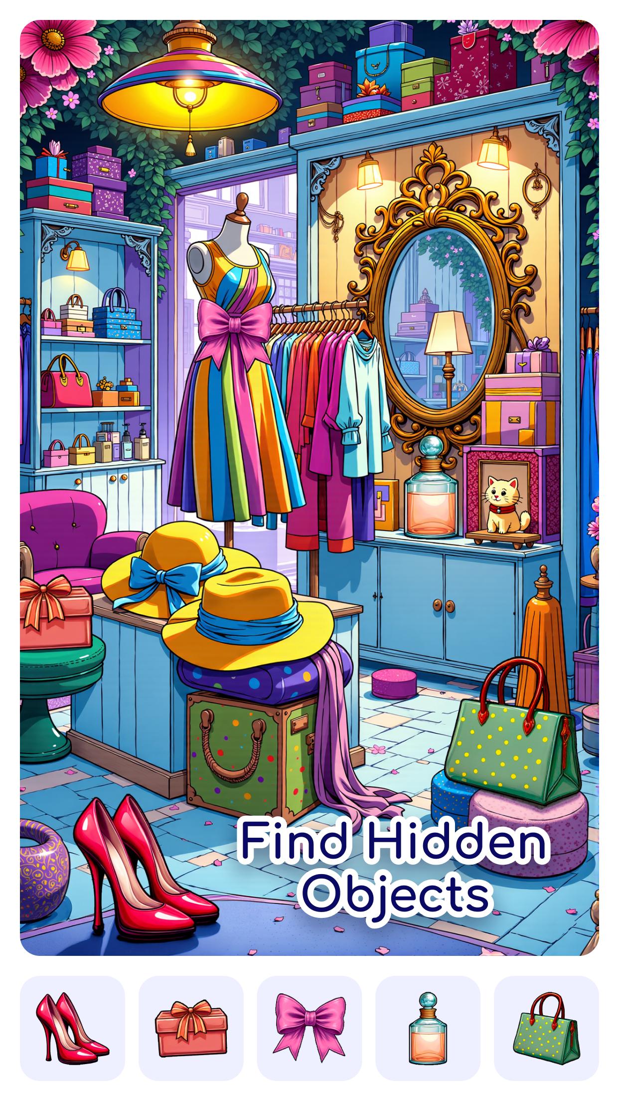 Hidden Objects: Find It All Screenshot2