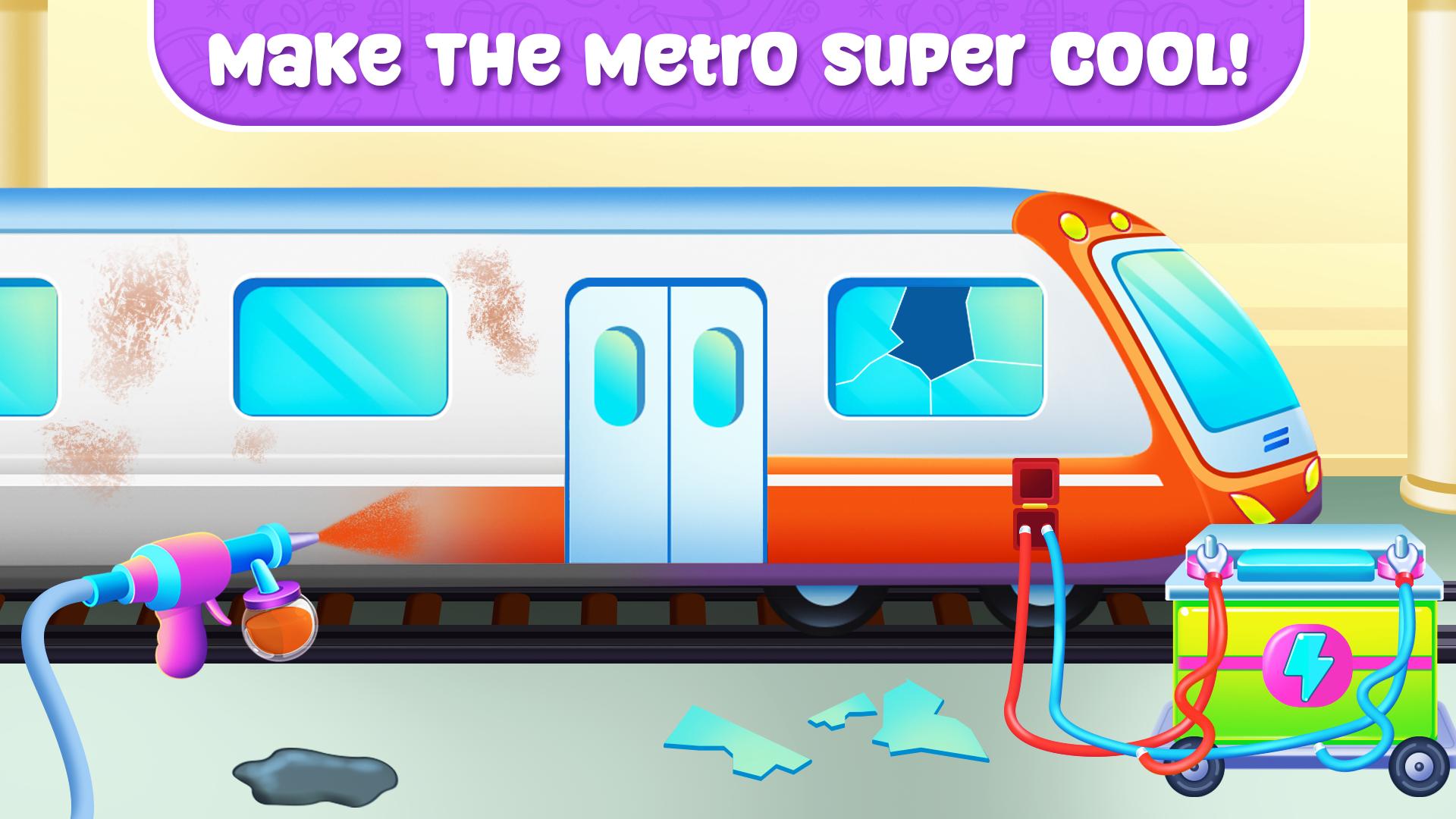 Train wash game Screenshot2