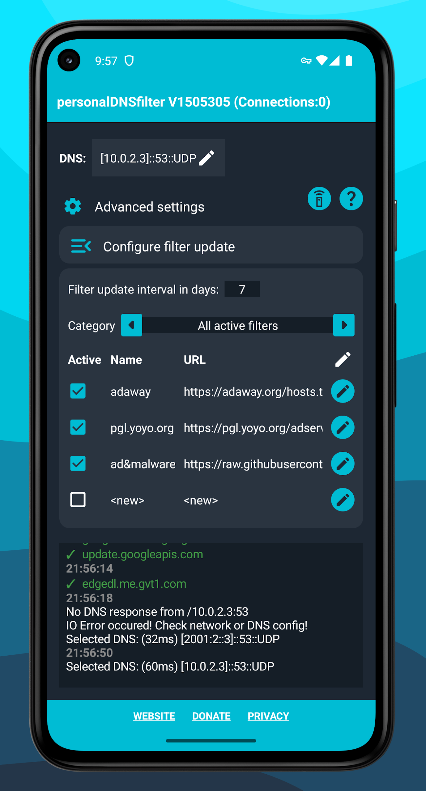personalDNSfilter Screenshot4