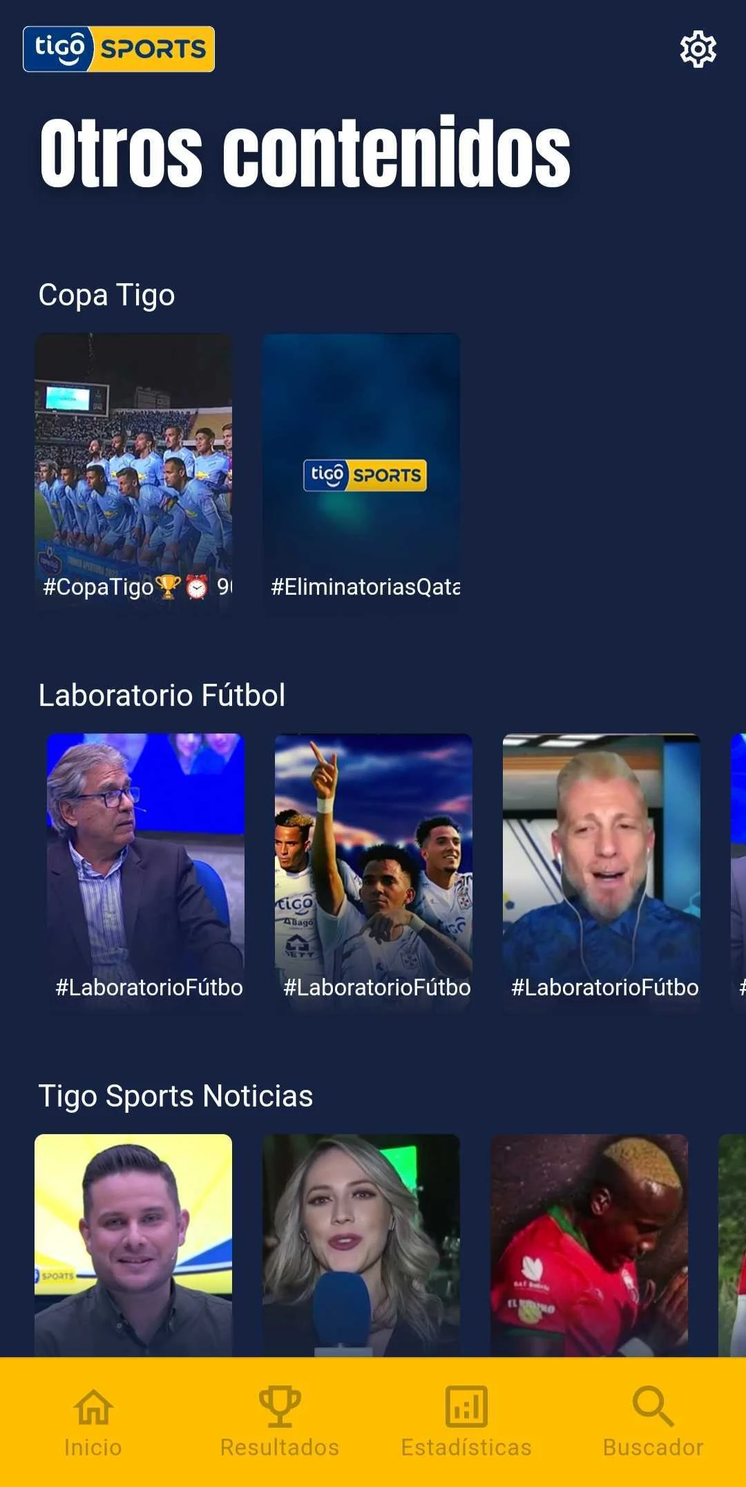 Tigo Sports Bolivia Screenshot3