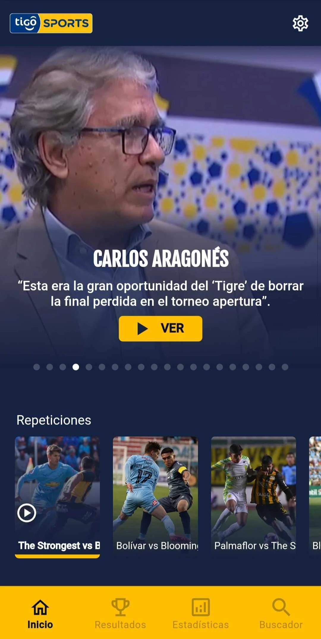 Tigo Sports Bolivia Screenshot2