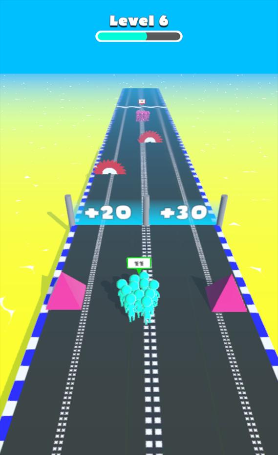 Obstacles Dodge Runner Game Screenshot2