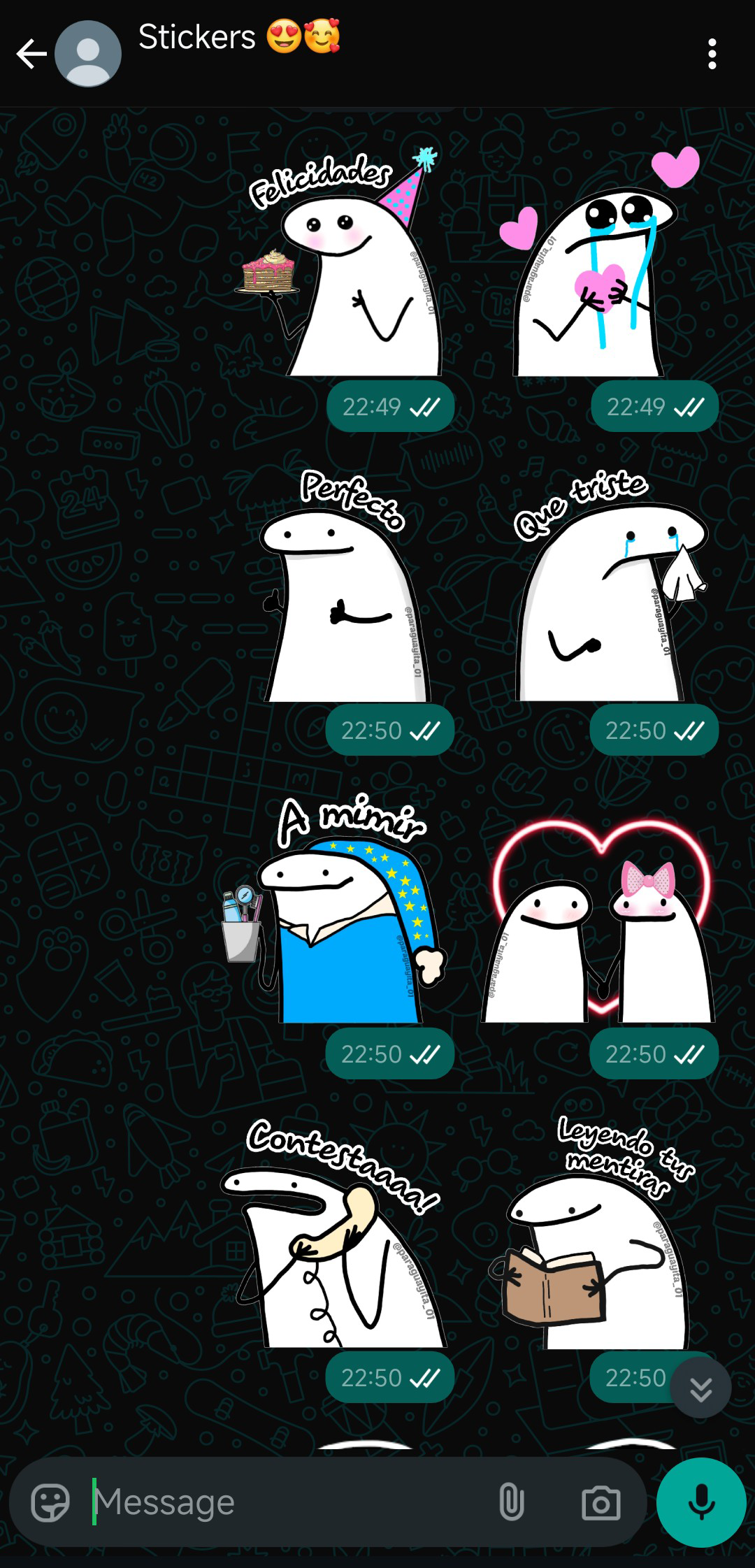 Cute Mochi Sticker Screenshot2