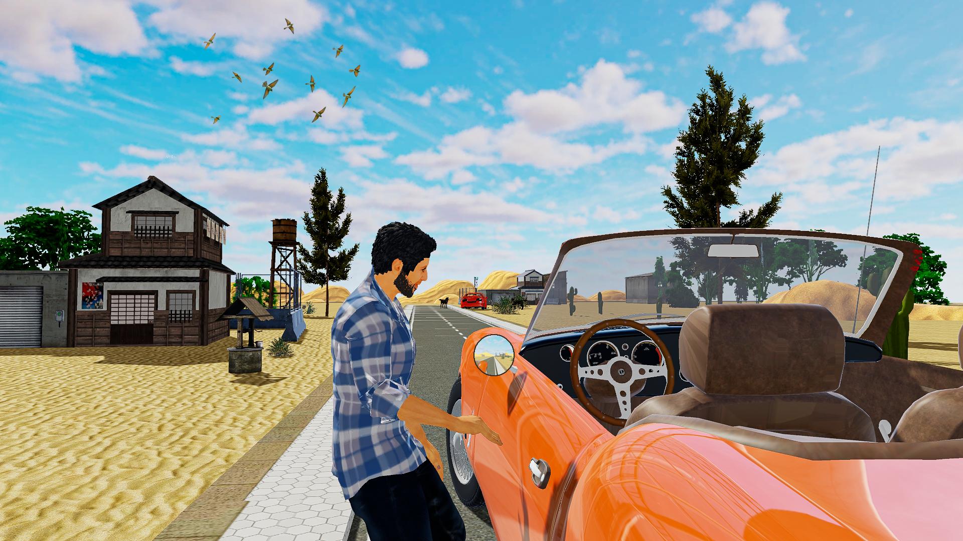 Long Road Trip Car Drive Game Screenshot5